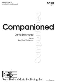 Companioned SATB choral sheet music cover Thumbnail